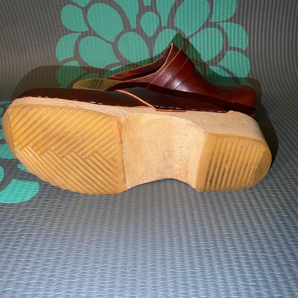 Skola Clogs Annika Organic Handmade 7.5 womens - Picture 4 of 7